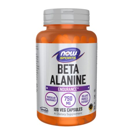Now Foods BetaAlanine 750mg 120 Veg Capsules
