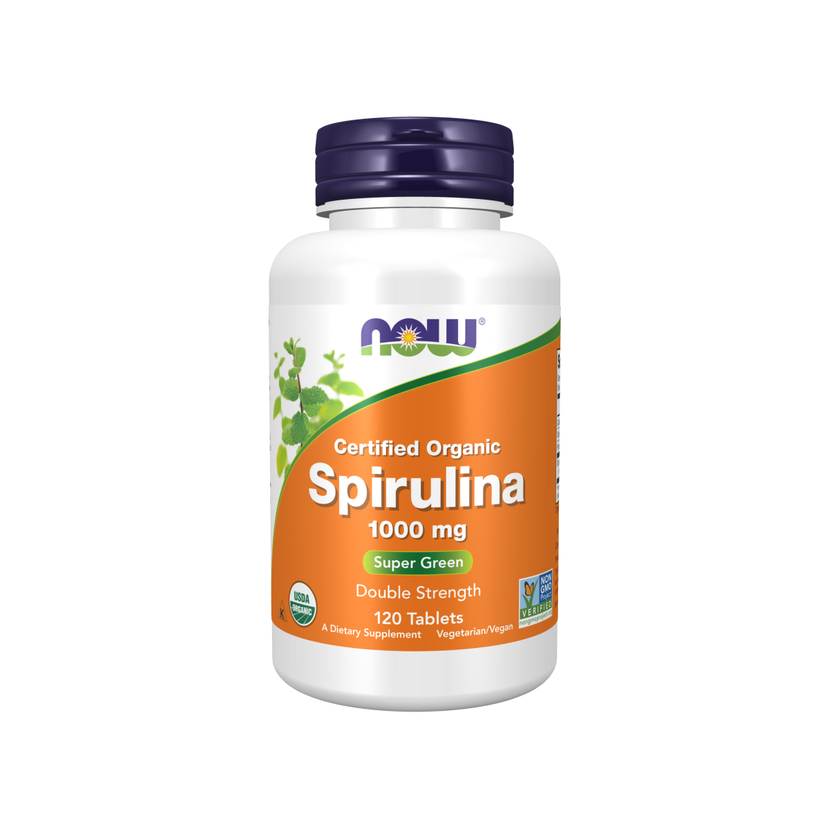 Now Organic Spirulina Rich Source Of Natural Vitamins And Minerals