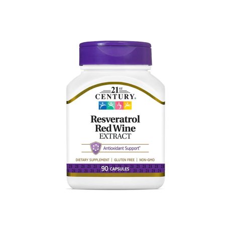 Resveratrol Red Wine Extract 21st Century