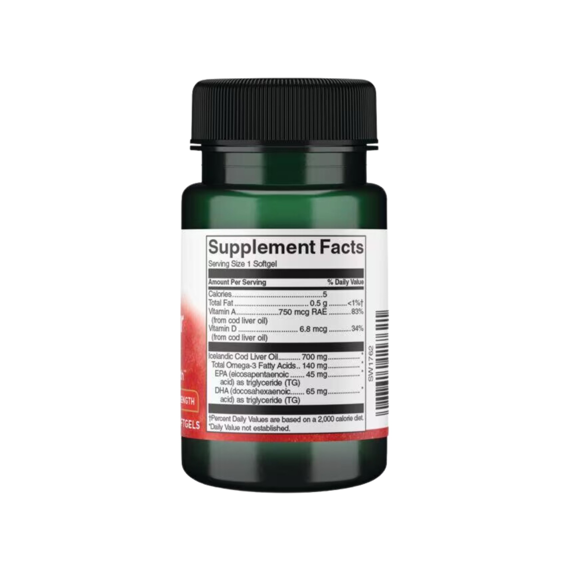 Cod Liver Oil Double Strength Swanson With Omega 3 Fatty Acids