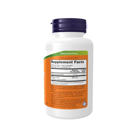 Now Slippery Elm - Red Elm Ingredients