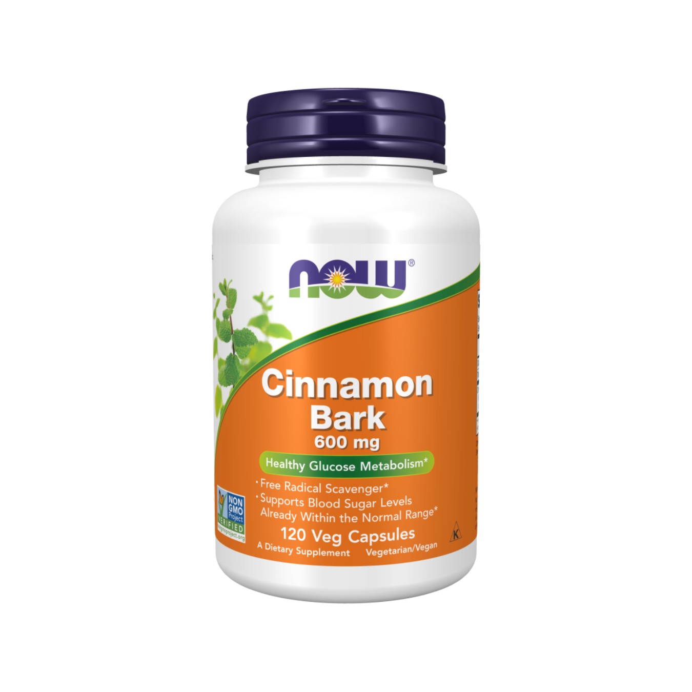 Now Cinnamon Bark Healthy Glucose Metabolism