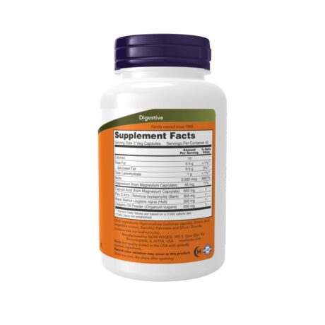 Now Candida Support 90 Veg Caps Supplement Facts