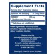 Life Extension NAD+ Cell Regenerator 100mg 30 Veg Caps Supplement Facts