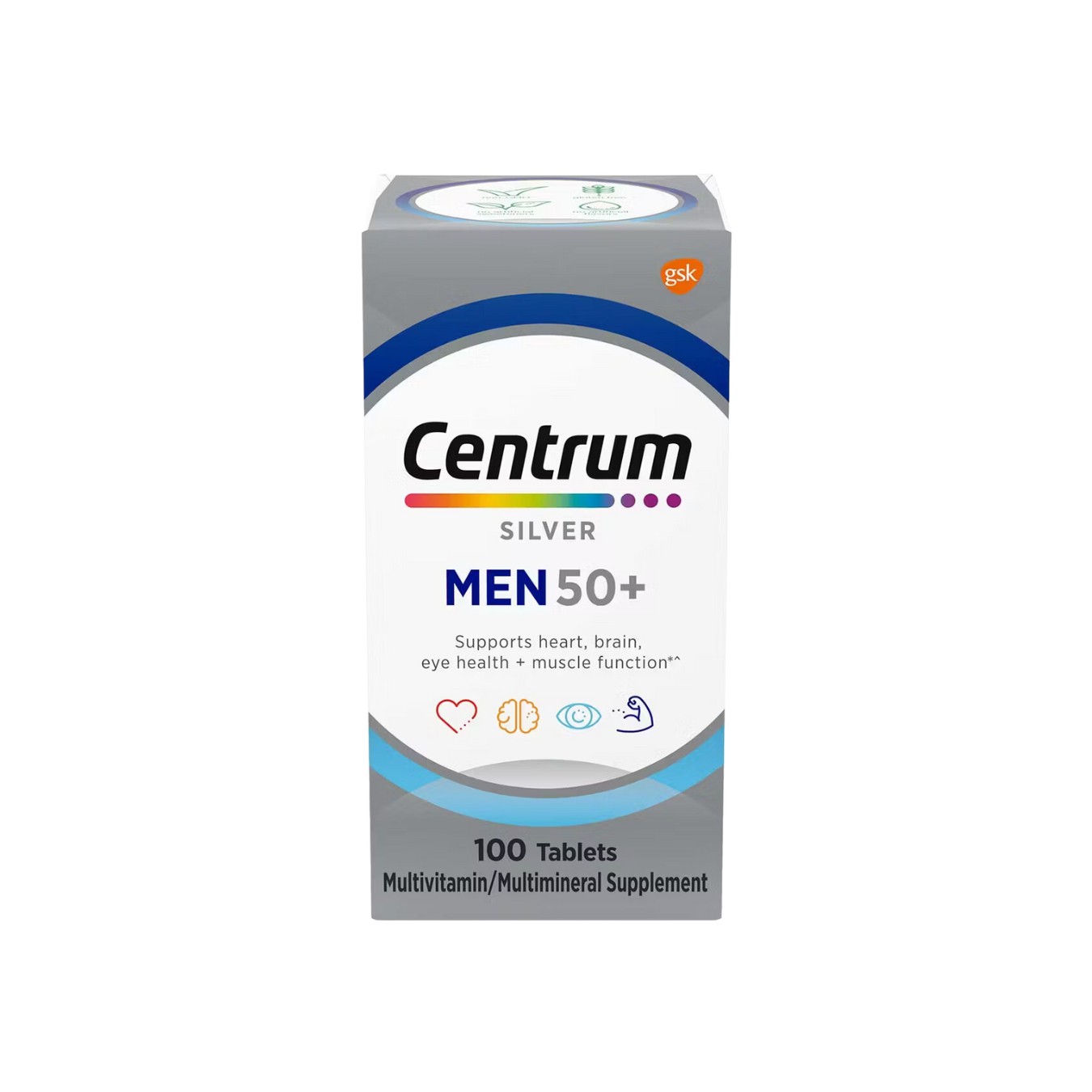 Centrum Silver Men 50 Plus Multivitamin Nutrients Packed - Swanza