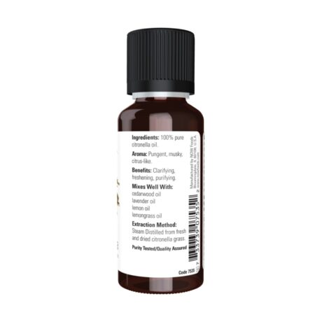 Now Citronella Oil 30ML Facts