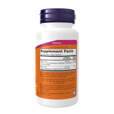 Now P-5-P 50mg 90 Veg Caps Supplement Facts