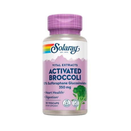 Solaray Activated Broccoli Seed Extract 350mg 30 Veg Caps