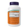 Now Magnesium Citrate 100 Tablets Supplement Facts