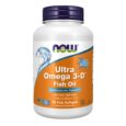 Now Ultra Omega 3-D Fish Oil (Fish Gelatin) Fish 90 Softgels
