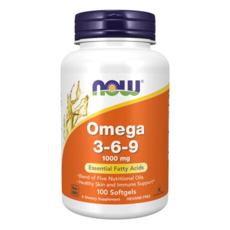 Now Omega 3-6-9 1000mg 100Softgels
