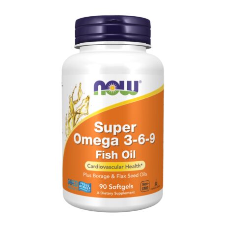 Now Foods Super Omega 3-6-9, 90 Softgels
