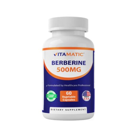 Vitamatic Berberine 500mg 60 Veg Caps