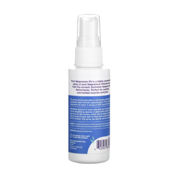 Life-Lo Pure Magnesium Spray Oil 59ML Facts (1)