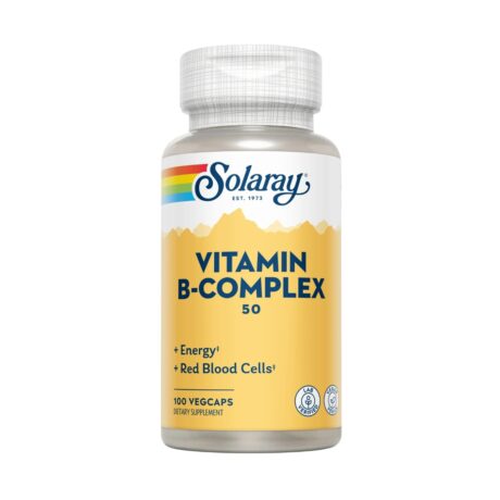 Solaray Vitamin B Complex 50mg 100 Veg Caps