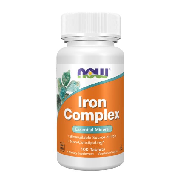 Now Iron Complex 100 Veg Tablets